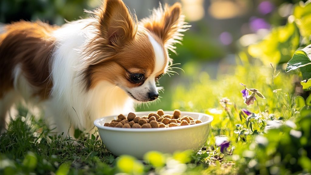 Nourrir un Chihuahua Papillon