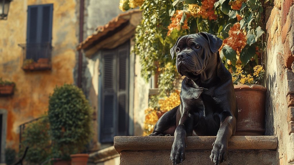 Histoire du Cane Corso de sang bleu