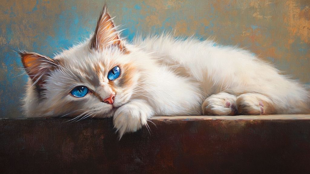 La génétique des yeux bleus chez les chats blancs