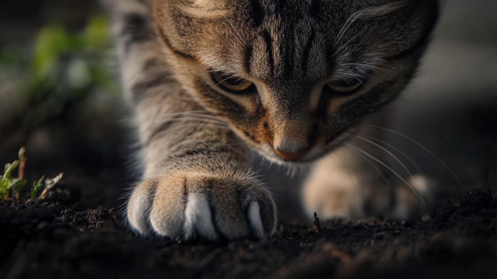 La vision nocturne des chats