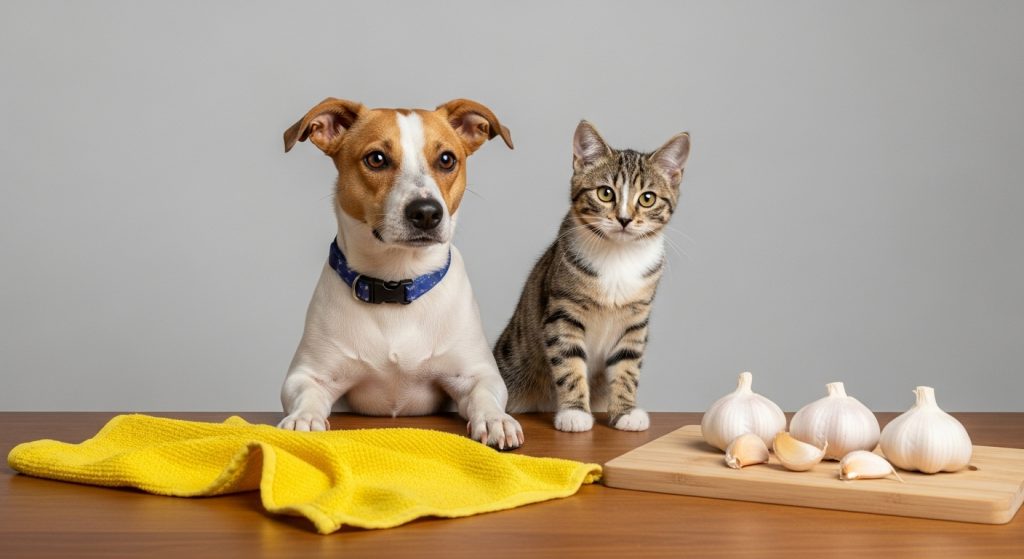 Ail pour chien et chat : vermifuge naturel ou toxique ?