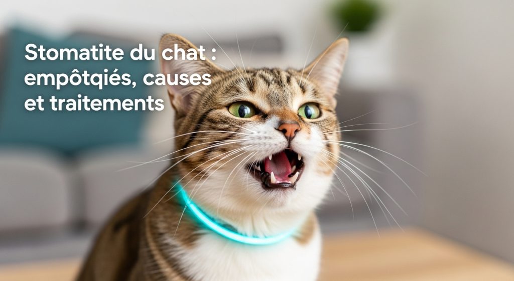 Stomatite du chat : symptômes, causes et traitements