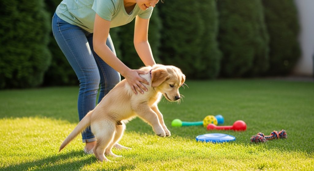 [2025] Éducation du chiot : 6 étapes faciles pour faire cesser les sauts et les mordillements