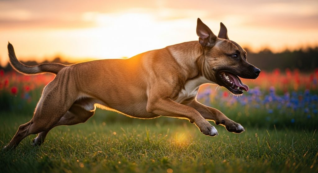 Staff croisé Malinois : un chien au caractère affirmé et à l’énergie débordante